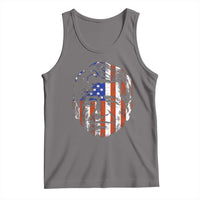 Cesar Chavez Tank Top Hispanic Heritage Month American Flag Portrait