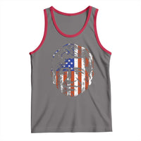 Cesar Chavez Tank Top Hispanic Heritage Month American Flag Portrait