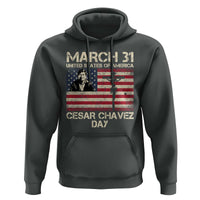 Cesar Chavez March 31 Celebration Hoodie Christian American Flag Religious