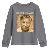 Cesar Chavez Youth Sweatshirt Mexican American Pride Latino Heritage