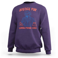 Justice For Lemon Pound Cake Sweatshirt Viral Trend Free Speech