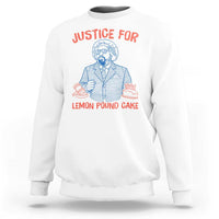 Justice For Lemon Pound Cake Sweatshirt Viral Trend Free Speech