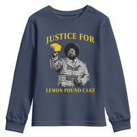 Justice For Lemon Pound Cake Youth Sweatshirt Vintage Rap Free Speech