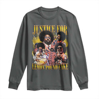 Justice For Lemon Pound Cake Bootleg Graphic Long Sleeve Shirt Retro Rap Free Speech