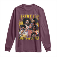 Justice For Lemon Pound Cake Bootleg Graphic Long Sleeve Shirt Retro Rap Free Speech
