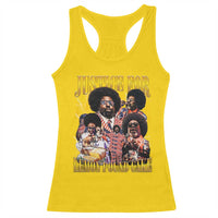 Justice For Lemon Pound Cake Bootleg Graphic Racerback Tank Top Retro Rap Free Speech