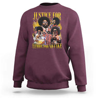 Justice For Lemon Pound Cake Bootleg Graphic Sweatshirt Retro Rap Free Speech