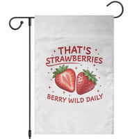 That’s Strawberries Garden Flag Summer Fruit Festival