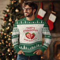 That’s Strawberries Ugly Christmas Sweater Summer Fruit Festival