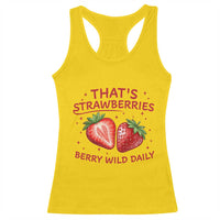 That’s Strawberries Racerback Tank Top Summer Fruit Festival