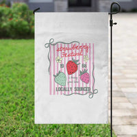 Strawberry Festival Garden Flag Summer Fruit Vibes