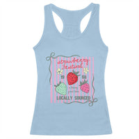 Strawberry Festival Racerback Tank Top Summer Fruit Vibes