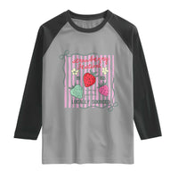 Strawberry Festival Raglan Shirt Summer Fruit Vibes