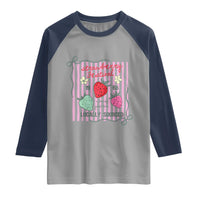 Strawberry Festival Raglan Shirt Summer Fruit Vibes