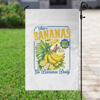That's Bananas Garden Flag Funny Banana Summer Fruit Food Pun