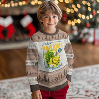 That's Bananas Ugly Christmas Sweater Funny Banana Summer Fruit Food Pun