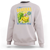 That's Bananas Sweatshirt Funny Banana Summer Fruit Food Pun