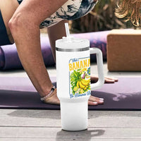 That's Bananas Tumbler With Handle Funny Banana Summer Fruit Food Pun