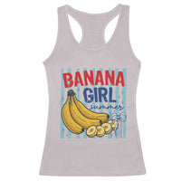 Banana Girl Summer Racerback Tank Top Summer Fruit Beach Vacation