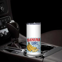 Banana Girl Summer Skinny Tumbler Summer Fruit Beach Vacation