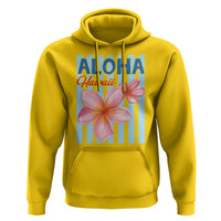Aloha Hawaii Hoodie Hibiscus Flower Tropical Beach Vacation