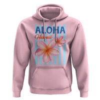 Aloha Hawaii Hoodie Hibiscus Flower Tropical Beach Vacation