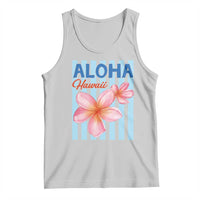 Aloha Hawaii Tank Top Hibiscus Flower Tropical Beach Vacation