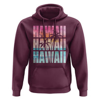 Hawaii Summer Vacation Hoodie Vintage Tropical Beach Graphic