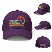 Aloha State Of Mind Baseball Cap Tropical Hibiscus Floral