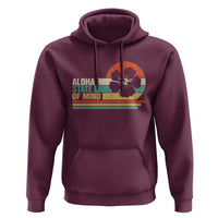 Aloha State Of Mind Hoodie Tropical Hibiscus Floral