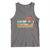 Aloha State Of Mind Tank Top Tropical Hibiscus Floral