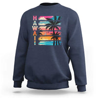 Vintage Hawaii Tropical Beach Vacation Sweatshirt