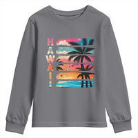 Vintage Hawaii Tropical Beach Vacation Youth Sweatshirt