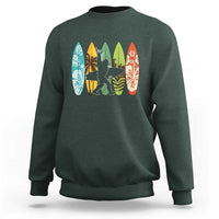 Funny Bigfoot Aloha Hawaiian Surfing Tropical Beach Surfer Sweatshirt