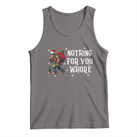 Funny Bigfoot Santa Christmas Tank Top Nothing For You Whore Merry Squatchmas - Wonder Print Shop