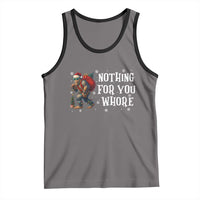 Funny Bigfoot Santa Christmas Tank Top Nothing For You Whore Merry Squatchmas - Wonder Print Shop
