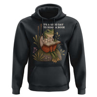 Cute Frog Reading Hoodie It Is A Good Day To Read A Book - Wonder Print Shop