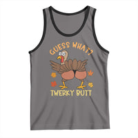 Funny Turkey Thanksgiving Tank Top Guess What Twerky Butt - Wonder Print Shop