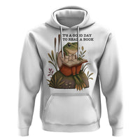 Frog Classic Books Hoodie It Is A Good Day To Read A Book - Wonder Print Shop