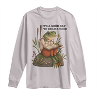 Frog Classic Books Long Sleeve Shirt It Is A Good Day To Read A Book - Wonder Print Shop