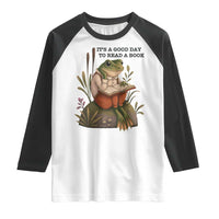 Frog Classic Books Raglan Shirt It Is A Good Day To Read A Book - Wonder Print Shop