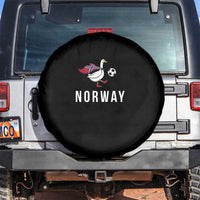 Norway Football Spare Tire Cover Silly Goose Soccer Fan Support