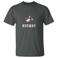Norway Football T Shirt Silly Goose Soccer Fan Support