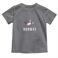 Norway Football Toddler T Shirt Silly Goose Soccer Fan Support