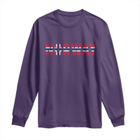 Norge Norway Norwegian Flag Long Sleeve Shirt