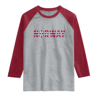 Norge Norway Norwegian Flag Raglan Shirt