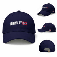 Norwegian Pride Flag Norway Great Gift Baseball Cap