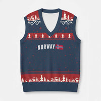 Norwegian Pride Flag Norway Great Gift V-Neck Knit Sweater Vest