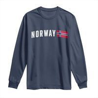 Norwegian Pride Flag Norway Great Gift Long Sleeve Shirt
