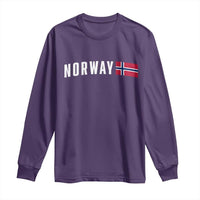 Norwegian Pride Flag Norway Great Gift Long Sleeve Shirt
